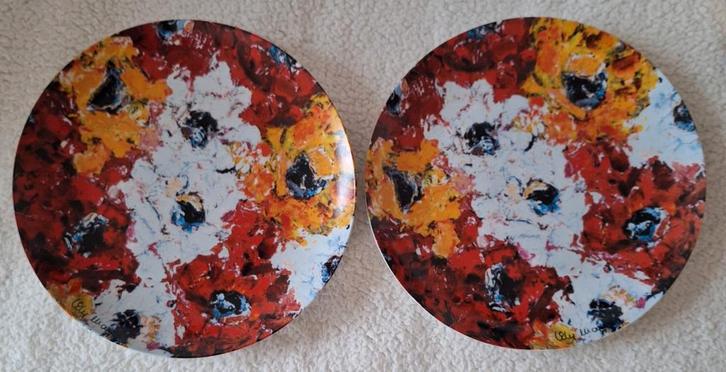 Proeven van Kunst - 'Beaussina" door Lily Marneffe., Huis en Inrichting, Woonaccessoires | Onderzetters, Zo goed als nieuw, Bord