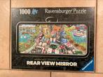 Rear View Mirror puzzel 1000 Ravensburger “Police Case”, Ophalen of Verzenden, Zo goed als nieuw, Legpuzzel