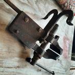 Grote zware bankschroef, Ophalen, Gebruikt, 70 tot 120 cm, Bankschroef