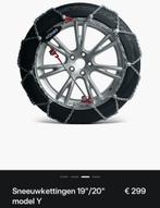 TE HUUR sneeuwkettingen Tesla Model Y (€35/w), Auto diversen, Sneeuwkettingen, Ophalen, Nieuw