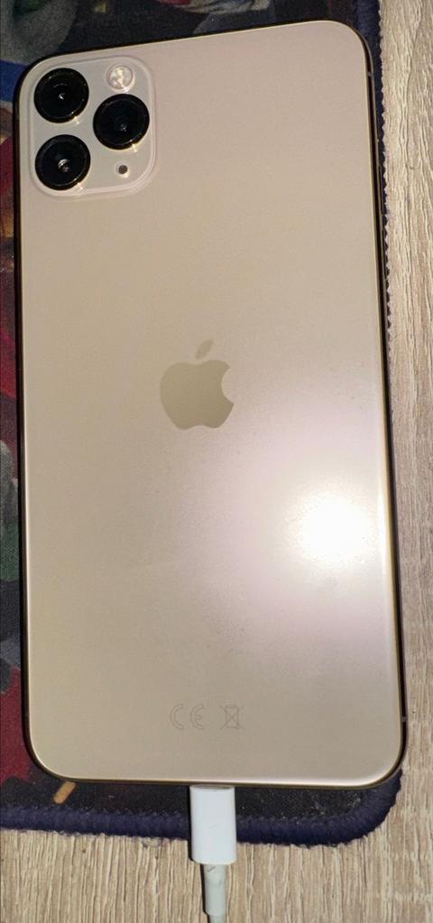 iPhone 11 Pro Max 64GB Goud, Telecommunicatie, Mobiele telefoons | Apple iPhone, Gebruikt, 64 GB, Zonder abonnement, Zonder simlock