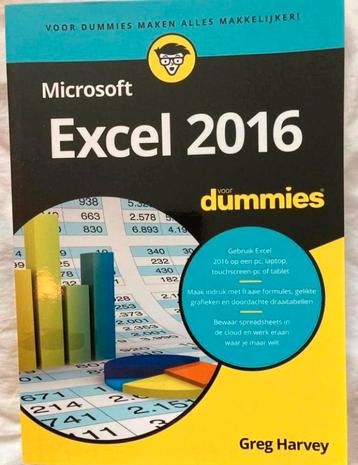 HARVEY, Greg - Excel 2016 for dummies - 9789045351247 beschikbaar voor biedingen
