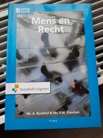 A. Bunthof - Mens en Recht, Ophalen of Verzenden, A. Bunthof; Y.M. Visscher