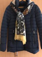 Dames winterjas maat 38, Maat 38/40 (M), So Soire, Blauw, Ophalen of Verzenden