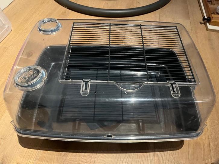 Knaagdieren / hamsterkooi Zolux, Dieren en Toebehoren, Knaagdieren en Konijnen | Hokken en Kooien, Zo goed als nieuw, Kooi, Minder dan 60 cm