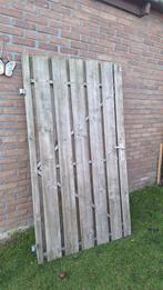 Poort met stalen frame, Tuin en Terras, Schuttingen, Ophalen, Hout, Minder dan 3 meter, 1 tot 2 meter