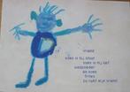 voor het kind - gedicht over vrienden - nieuw - code 2303F, Verzamelen, Verzenden, 1980 tot heden, Ongelopen, Kinderen