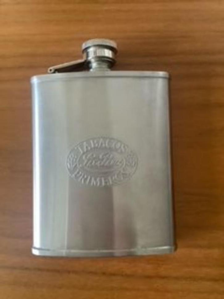 La Paz platvink zakfles heupfles drinkflacon RVS Nieuw, Hobby en Vrije tijd, Feestartikelen, Nieuw, Overige, Ophalen