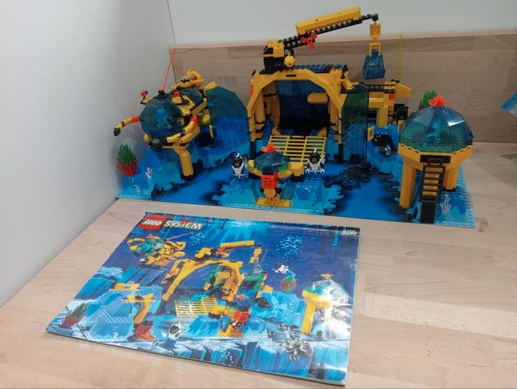 lego 6195 neptune discovery lab duikers onderzeeër, Kinderen en Baby's, Speelgoed | Duplo en Lego, Gebruikt, Ophalen of Verzenden