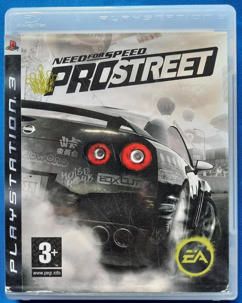 Need for Speed ProStreet, Spelcomputers en Games, Games | Sony PlayStation 3, Gebruikt, Racen en Vliegen, 1 speler, Vanaf 3 jaar