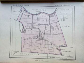 059 /Hazerswoude/Oostbuurt/Groenendijk Litho 1876 Kuyper ZH beschikbaar voor biedingen