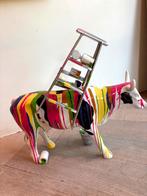 Cow parade large koe met verf - Muuu Traviesa, Verzamelen, Beelden en Beeldjes, Ophalen of Verzenden, Zo goed als nieuw, Dier