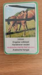 Kwartet met 32 kaarten Paarden, Ophalen of Verzenden, Gebruikt, Kwartet(ten)