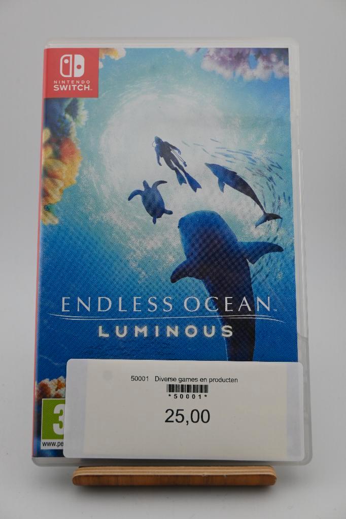 Endless Ocean Luminous - Nintendo switch, Spelcomputers en Games, Games | Nintendo Switch, Gebruikt, Simulatie, 1 speler, Vanaf 3 jaar