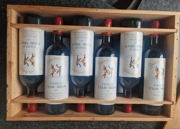 Chateau Clerc Milon Grand Cru Clu Classé Pauillac 1998 12x  beschikbaar voor biedingen