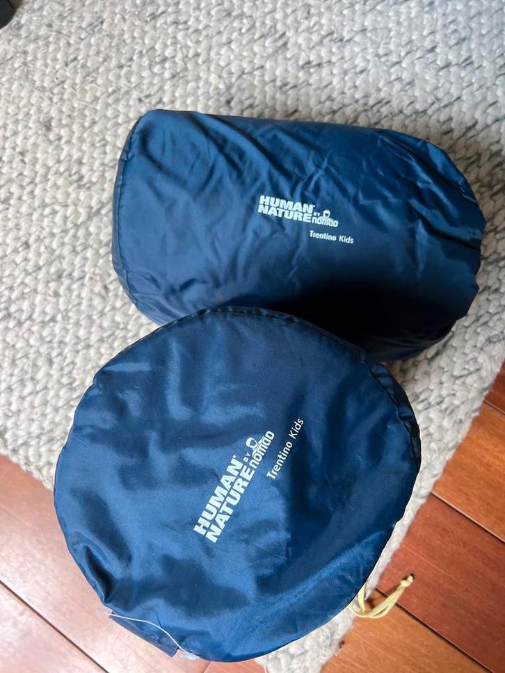 2x Nomad Trentino Kids Slaapzakken. Human nature, Caravans en Kamperen, Slaapzakken, Gebruikt, Ophalen of Verzenden