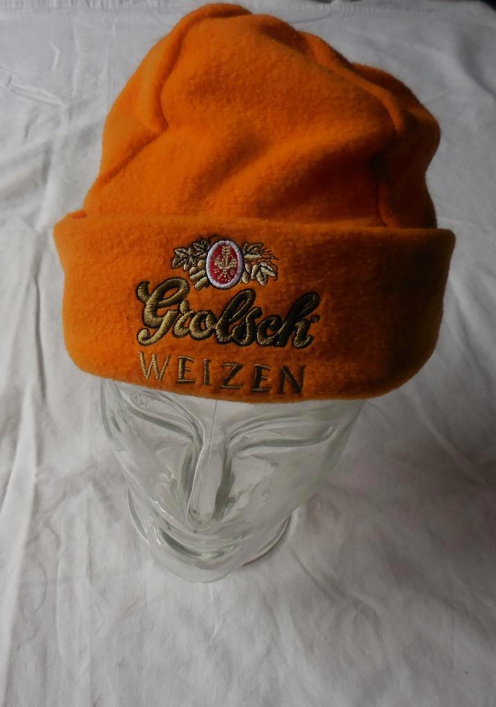 Grolsch Weizen Fleecemuts, Verzamelen, Biermerken, Nieuw, Kleding, Grolsch, Ophalen