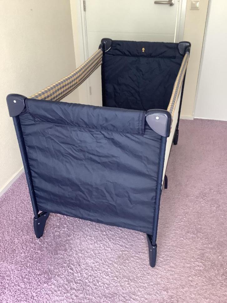 GRACO Pack&Play Express campingbedje blauw, z.g.a.n.!, Kinderen en Baby's, Kinderkamer | Bedden, Zo goed als nieuw, Minder dan 140 cm