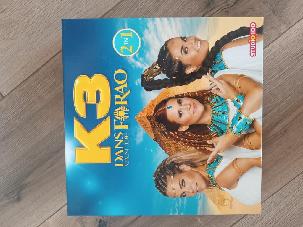 K3 Dans van de Farao - Bordspel, Een of twee spelers, Ophalen of Verzenden, Zo goed als nieuw, Studio 100