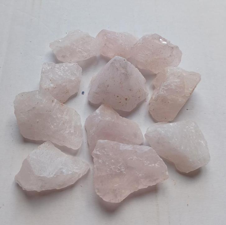 Ruwe Rozenkwarts (250 gram), Verzamelen, Mineralen en Fossielen, Mineraal, Ophalen of Verzenden