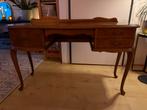 Elegant schrijfbureau kaptafel notenhout ca. 1930-1950, Ophalen, Gebruikt, Bureau