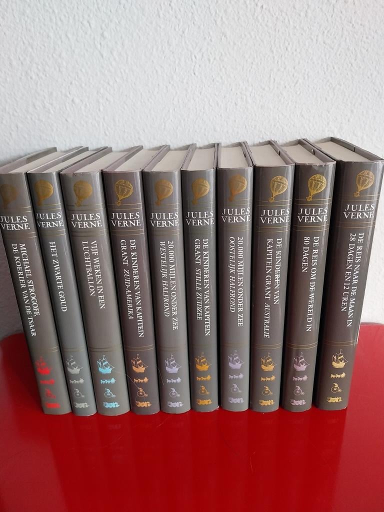 Jules Verne Collectie - Complete Serie, Boeken, Verzenden, Gelezen, Jules Verne, Nederland