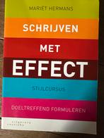 Mariët Hermans - Schrijven met effect, Ophalen of Verzenden, Zo goed als nieuw, Mariët Hermans