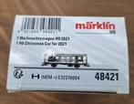 Märklin 48421 Kerstwagon 2021 - Nieuwstaat!, Hobby en Vrije tijd, Modeltreinen | H0, Wisselstroom, Wagon, Ophalen of Verzenden