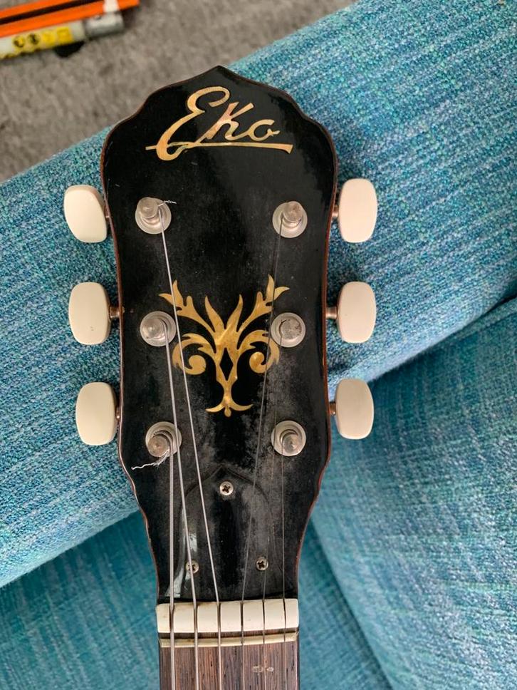 Banjo EKO zes snaren banjo jaren 60 model, Muziek en Instrumenten, Snaarinstrumenten | Banjo's, Ophalen of Verzenden