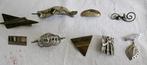 Diverse broches en haarspeld, Ophalen of Verzenden, Gebruikt, Overige kleuren, Overige materialen
