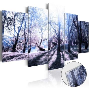 23 Natuur Bomen Acrylglas Schilderij 5 Luik 200x100cm beschikbaar voor biedingen