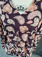 Maicazz Ballonshirt 3XL - Paisley Bloemenprint, Bruin, Maat 46/48 (XL) of groter, Ophalen of Verzenden, Maicazz