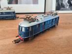 Marklin H0 E18 E-1835 e-loc blauw nieuwstaat, Wisselstroom, Locomotief, Ophalen of Verzenden, Zo goed als nieuw
