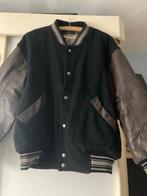 Varsity jacket, baseball jack, vintage, SCOOP collection, SCOOP, Bruin, Ophalen of Verzenden, Gedragen