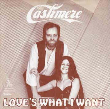 Cashmere - Love's What I Want  beschikbaar voor biedingen