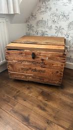 Oude houten kist, Ophalen, Gebruikt, 50 tot 100 cm, Minder dan 50 cm