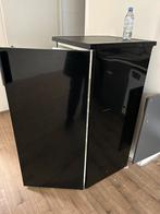 Zwarte koelkast met vriesweer, Met vriesvak, Gebruikt, Ophalen