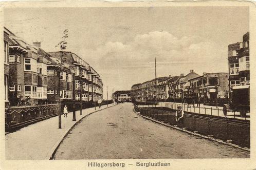 Hillegersberg - Berglustlaan - 1927 gelopen, Verzamelen, Ansichtkaarten | Nederland, Gelopen, Overijssel, 1920 tot 1940, Ophalen of Verzenden