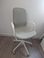 Bureaustoel ikea LANGFJALL met armsteun, Huis en Inrichting, Ophalen of Verzenden, Zo goed als nieuw, Groen, Bureaustoel