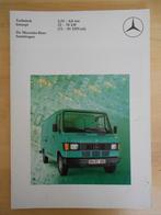 Mercedes Brochure 1984 207 209 210 307 309 310 407 409 D 410, Ophalen, Mercedes, Zo goed als nieuw, Mercedes-Benz