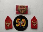 Leuk setje stoottroepen, Verzamelen, Ophalen of Verzenden, Landmacht, Nederland, Embleem of Badge