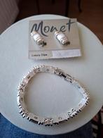 monet vintage armband en oorclips, Sieraden, Tassen en Uiterlijk, Armbanden, Ophalen of Verzenden, Nieuw