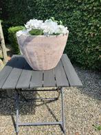 MEGA grote ovalen stenen bloemenpot, Ophalen, Rond, 40 cm of meer