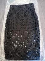 River Island rok, m.10, zwart, kant, Ophalen of Verzenden, Zo goed als nieuw, Zwart, Boven de knie