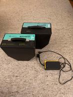 Twee Super Soco / Vmoto 60V 43Ah Accu's met lader, Ophalen, Gebruikt
