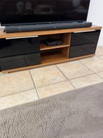 Moderne TV Kast met Opbergruimte, Ophalen, 150 tot 200 cm, Zo goed als nieuw, Glas