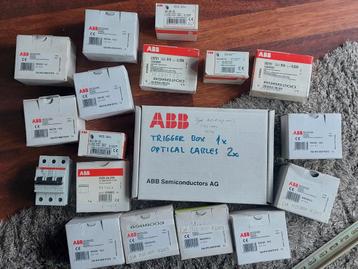 Bak vol ABB schakelaars. Allerlei soorten. beschikbaar voor biedingen