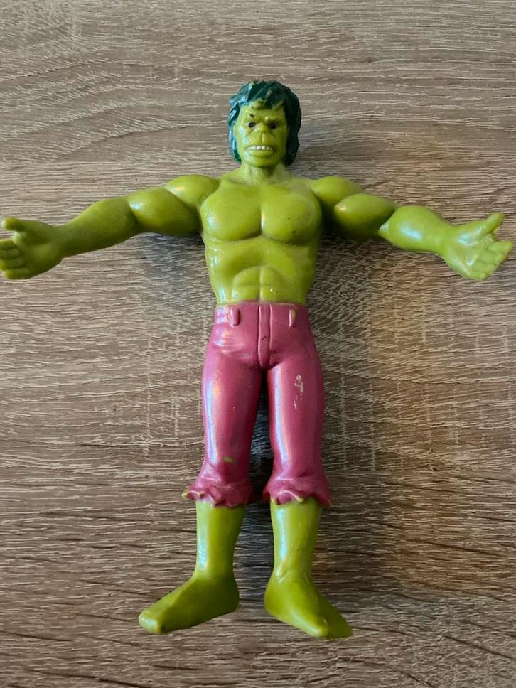 Vintage Hulk Figuur - 1978 Marvel, Kinderen en Baby's, Speelgoed | Actiefiguren, Gebruikt, Ophalen of Verzenden
