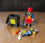 Playmobile vuilnisman, Kinderen en Baby's, Speelgoed | Playmobil, Ophalen of Verzenden, Gebruikt, Complete set