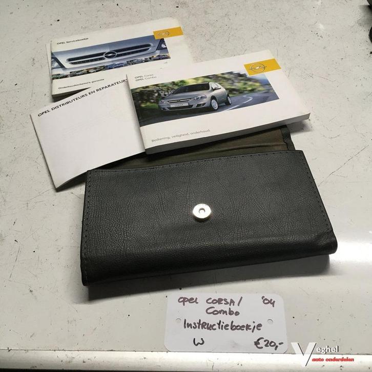 Opel Corsa / Combo 2004  Instructieboekjes, Auto diversen, Handleidingen en Instructieboekjes, Ophalen of Verzenden